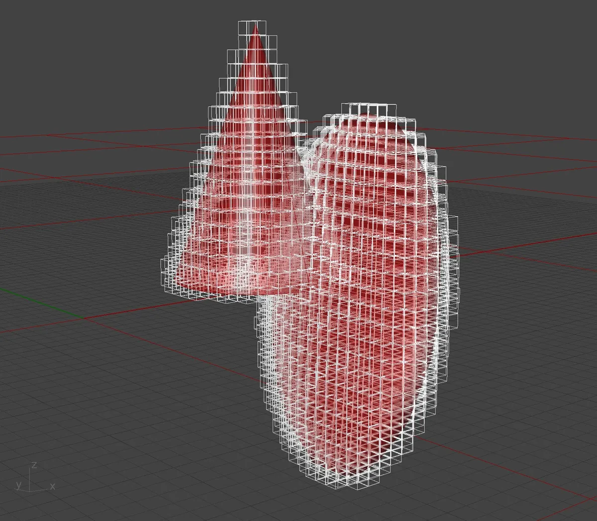 Slots from Slice Geometry: Mesh and Brep volumes